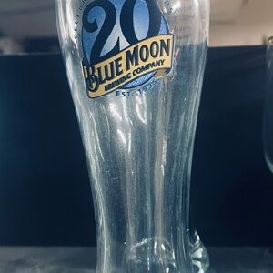 Blue Moon Anniversary Pilsner Glass